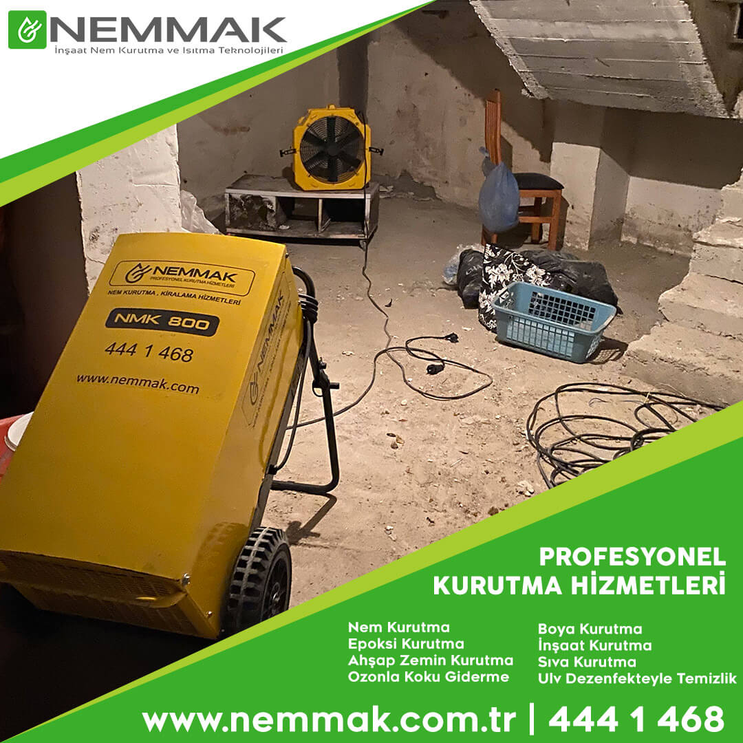 İnşaat Kurutma İşlemleri